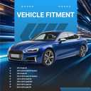 Front Upper and Lower Control Arm Forward and Rearward Compatible With 2013-2016 Audi A4 A5 Q5 S4 S5 RS5 Front Suspension Kit, Sway Bar Link, Inner & Outer Tie Rod Ends