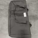 Empty Mahjong Bag, Black Soft American Mahjong Bag with Two Wrappers (Case Only, Mahjong Tiles, Trays and Mah jong Racks/Pushers not Include)