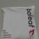 baleaf Womens Winter Cycling Pants Padded Bike Thermal Tights Fleece Lined Leggings Water Resistant Cold Weather Gel Pockets (Small, Black)