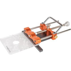 OSKOOL Router Guide Rail Adapter with Quick-Adjust System for Arc Cutting & Multi-Router Compatible Base, Fits Cable, Ryobi, Bosch, Makita, Dewalt, Skil