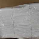 Disposable Pillow Case Covers(Pack of 100),Bulk Pillow Cases for Medical Hospital Travel,Paper Pillow Cases Disposable 21” Width x 30”Length (White)