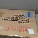 Freestanding Pet Gate for Dogs, Foldable Wooden Dog Gate for House Indoor, Tall Pet Fence for Stair, Doorway,Hall, Support Feet Included, 3 Panels 32",White