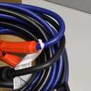 0 Gauge 30 Feet Jumper Cables Heavy Duty, 1000 Amp Quick Connect Plugs for Truck with Carry Bag
