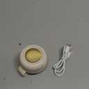 Portable Silent Mini Bladeless Fan Clip On, Small Fan Clip on for Shirt & Waist, Adjustable 3-Speed Suspended Whirlwind Fans, For Outdoor & Travel & Office, Travel Accessories, Gift (white)