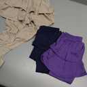 Resinta 3 Pack Girls School Uniform Pants Girls Leggings with Skirt Winter Warm Leggings (Size: 5-6 Years)