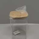 Glass Food Storage Jars 3.6 Qt Set of 2,Glass Storage Containers Clear Glass Food Canister with Bamboo Lid Airtight For Serving Tea, Coffee, Flour, Sugar, Candy, Cookie, Spice and More (Square)