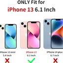 XIZYO Magnetic for iPhone 13 Case Floral Flower Cute [Compatible with MagSafe] Magnetic Ring Stand Clear Rose Women Girly Kickstand Shookproof Case 6.1 Inch-Purple