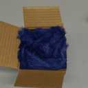 MIULEE Dark Blue Throw Pillow Covers 12x20 Inch, Soft Winter Plush Faux Wool Couch Pillow Covers Set of 2 Decorative Farmhouse Boho Throw Pillows for Sofa Living Room Bed