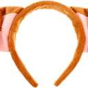 Minkissy Puppy Dog Ears Headband Puppy Ears Hairband for Women Men Halloween Animal Dress up Costume Accessory for Cosplay Dog-Ears Hair Hoop