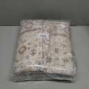 2x8 Runner Rug for Hallway, Washable Non Slip Kitchen Rugs, Beige
