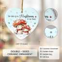 4 x Couples Ornaments for Christmas Tree - Anniversary Xmas Gifts for Him Her, Boyfriend Girlfriend, Xmas Presents for Couple, for Wife Husband, Wedding Gift for Couple 2025