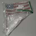 Patriotic Rustic Metal Yard Garden Stake, Small American Flag US Garden Flag 4th of July Decoration Stars and Stripes Design 7"x12"