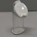 1 X New Asvell Plastic Sesame Grinder Made In Japan, White