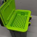 Pelican 8QT Personal Cooler & Dry Box (Dark Gray/Green)