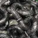 Zcaukya 2 Pcs Halloween Plastic Chain, 6 FT Halloween Props Fake Chains, Plastic Chain Links Creepy Costumes Accessories Haunted House Decor