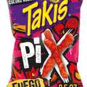 Takis Fuego Pix Crunchy Corn Puff Snack, 8.5oz Bag (EXP 10/29/26)