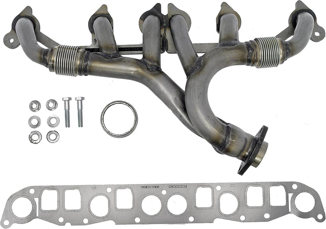Dorman 674-196 Exhaust Manifold Kit - Includes Required Gaskets and Hardware Compatible with Select Jeep Models