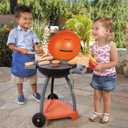 Little Tikes Sizzle and Serve Grill Kitchen Playsets Multi, 19.5''L x 15''W x 24''H