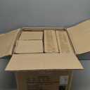 Amazon Basics 16-Piece Porcelain Kitchen Dinnerware Set with Plates, Bowls and Mugs, Service for 4 - White