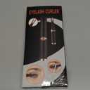 Heated Eyelash Curler - 2-in-1 Clip-Type Design, 3 Temperature Modes, USB Rechargeable Electric Eyelash Curler, Natural Curling 24H Long-Lasting Curl, Gift, Beige