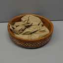 Samhita Mango Wood Round White Decorative Bowls for Rustic Home Decor Table Centerpieces Home Party Wedding Dcor (10" x 10" x 2.5")