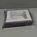 upsimples 8.5x11 Picture Frame Set of 5, Display Pictures 6x8 with Mat or 8.5x11 Without, Multi Photo Frames Collage for Wall or Tabletop Display, Black