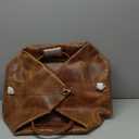 ELIZO Leather Duffle Bag For Men Women REAL FULL GRAIN Travel Overnight Weekender Carry On Luggage Sports Gym Bags (Antique 20 Inch) Nomad