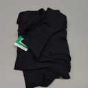 Wide Leg Pants Woman Crossover Yoga Pants with Pockets Loose Stretchy Work Dress Pants Casual Lounge Sweatpants (Large, Black)