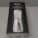 Mueller Personal Blender for Shakes and Smoothies with 15 Oz Travel Cup and Lid White