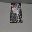 3 Pcs Metal Flowers Wall Arts Rustic Farmhouse Decor Bathroom Wall Decor Metal Wall Decor for Living-room Dining-Room Kitchen Minimalist Decor Housewarming Gifts (Multicolored)