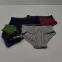 Fruit of the Loom Men's Underwear Briefs, Tag Free & Moisture Wicking, Assorted Color Multipacks, M