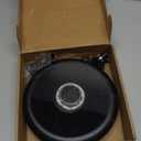 Solar Fountain UFO Style, 2025 Upgrade 5W Glass Panel Solar Water Fountain, Outdoor Solar Bird Bath Fountains with 4000mAh Battery, Color Led Lights, 7 Nozzles for Garden, Pool, and Koi Pond