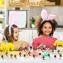 100 Pcs Little Jesus Figures, Jesus Loves You Figures, Mini Jesus Figurines in Bulk, Tiny Baby Jesus Figures for Crafts Pocket Hide and Seek, Sunday School Religious Party Favors Gift (10 Colors)