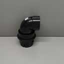 NDS 430 Pop-Up Drainage Emitter with Elbow and Adapter for 3 in. & 4 in. Drain Pipes, works with drainage systems including catch basins, Green Plastic