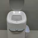 Litter Genie Style Pail Cat Litter Box Waste Disposal System for Odor Control Includes 1 Square Refill Bag