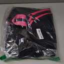 AEROBIX Pickleball Bag for Women & Men, Pickle Ball Backpack - Upgraded Zippers, Large Capacity, Padded Paddle Pocket, Adjustable Sling Bag (No Accessories) (PINK)