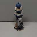 Sail Boat Wooden Lighthouse 10.6" High Nautical Themed Rooms Lighthouse Home Decor