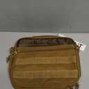 SMONT Toiletry Bag for Men Travel Toiletry Organizer Dopp Kit Travel Organizer Toiletries Tactical Bag Shaving Hygiene Bag Bathroom Hanging Men's Toiletry Bag for Short Trips Brown