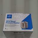 Medline Digital Wrist Blood Pressure Monitor, Wearable, Digital LCD Display, Stores Up To 60 Readings, Batteries Included