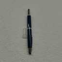 JINHAO 10 Press Fountain Pen, Retractable Metal Pen with Ink Converter (EF Nib 0.38mm, Pearl Blue)