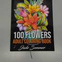 100 Flowers: An Adult Coloring Book with Bouquets, Wreaths, Swirls, Patterns, Decorations, Inspirational Designs, and Much More!