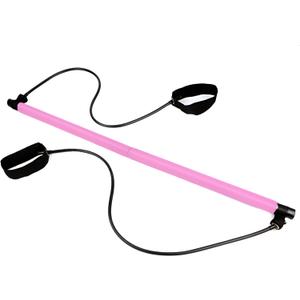 Pilates Bar Kit with Resistance Bands, Multifunctional Home Gym Equipment for Small Space, Stretched Fusion Toning Bar