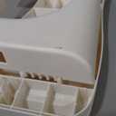 Height Adjustable Squatting Potty for Adults, Folable Poop Stool with Non-Slip Design, Heavy Duty Toilet Stool Squat Adult for Bathroom, Portable Toilet Steps for Travel, Khaki