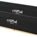 Crucial Pro 32GB DDR5 RAM Kit (2x16GB),CL36 6000MHz, Overclocking Desktop Gaming Memory, Intel XMP 3.0 & AMD Expo Compatible, Black - CP2K16G60C36U5B