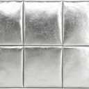 KAYOND 15-16 Inch Puffy Laptop Sleeve for MacBook Air 15 M4/M3/M2 2025-2023and MacBook Pro 16 in M4 2024,Silver