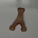 Benebone Wishbone Durable Dog Chew Toy for Aggressive Chewers, Real Bacon, Made in USA, Medium