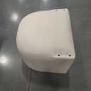 Upholstered Dining Chairs with Removable Casters Barrel Side Armchair with Rollers for Diningroom Bedroom Livingroom Reading Room, Ivory, Set of 4