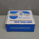 Charmingwater Touchless Bathroom Sink Faucet, Motion Automatic Sensor Faucet with Hole Cover Plate, Chrome