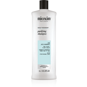 Nioxin Scalp Recovery Purifying Shampoo | For Dandruff and Itchy Scalp | With Pyrithione Zinc and Green Tea Extracts | 6.7 Fl oz.