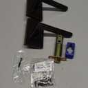 Emtek Privacy Set, Modern Rectangular Rosette, Helios Lever, Oil Rubbed Bronze, LH